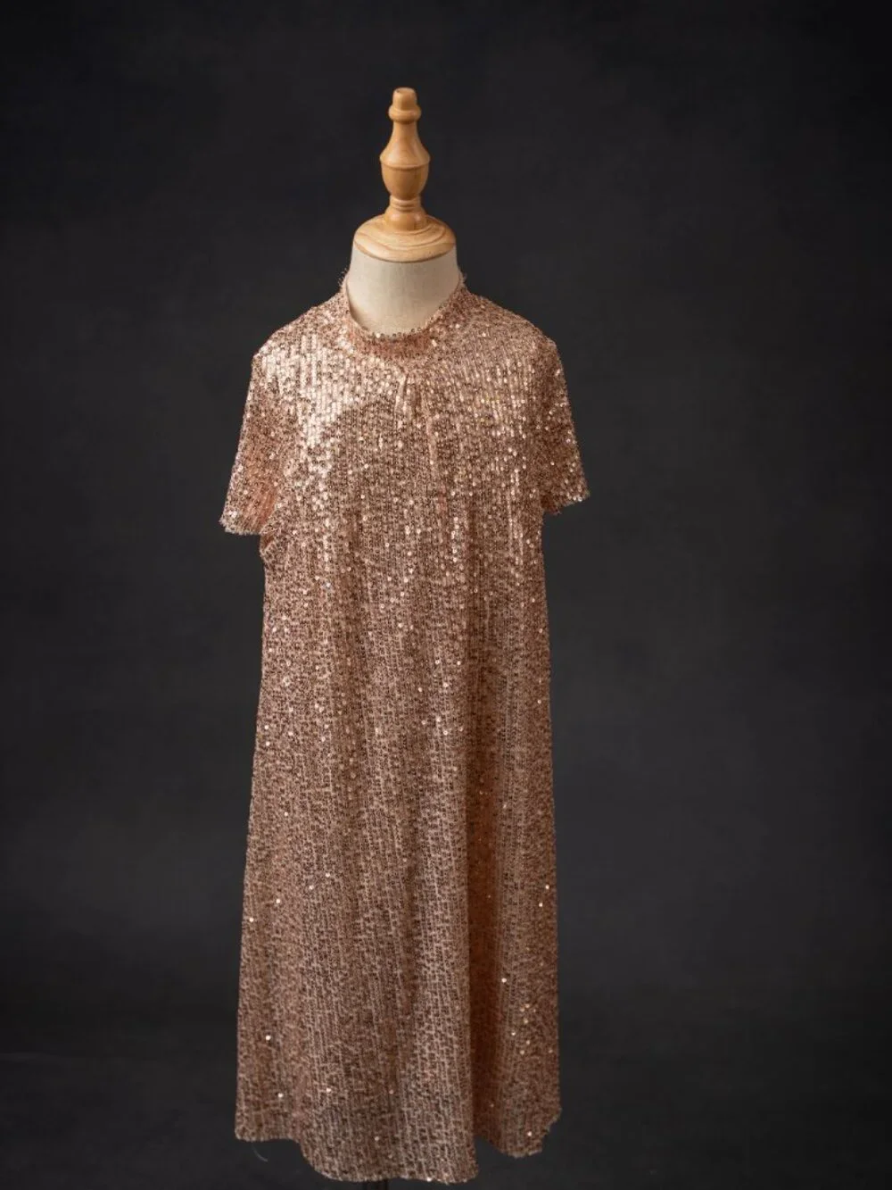 Joyfolie Chele Dress in Champagne with Tille Duster, size 8, western outfit